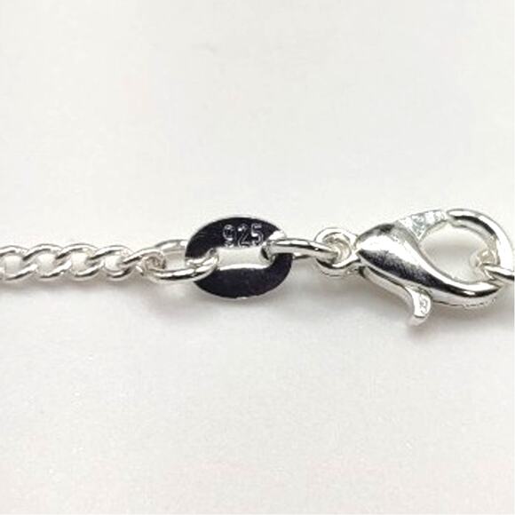 925 Silver Necklace Ring & Earring Set White CZ Diamond Heart Stones Valentines - Picture 1 of 10